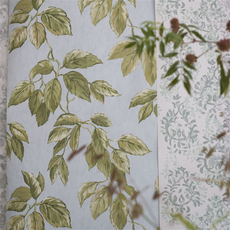 media image for Jangal Celadon Wallpaper from the Minakari Collection by Designers Guild 279