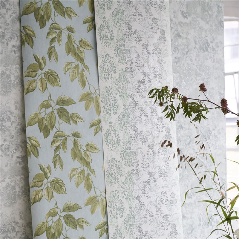 media image for Jangal Celadon Wallpaper from the Minakari Collection by Designers Guild 230