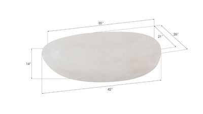 product image for River Stone Coffee Table By Phillips Collection Ph58491 66 68