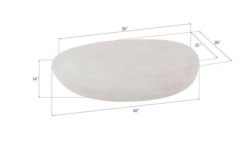 media image for River Stone Coffee Table By Phillips Collection Ph58491 66 214