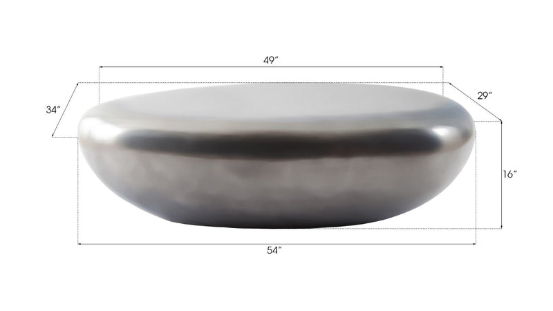 media image for River Stone Coffee Table By Phillips Collection Ph58491 72 220
