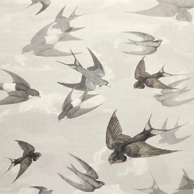 product image of Chimney Swallows Dusk Wallpaper by John Derian for Designers Guild 575