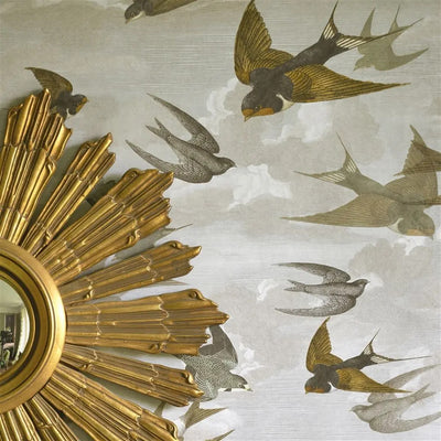 product image for Chimney Swallows Dawn Wallpaper by John Derian for Designers Guild 62