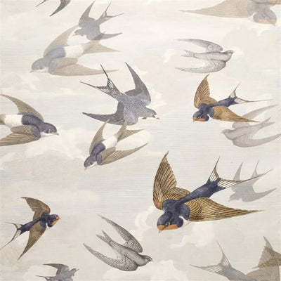 product image for Chimney Swallows Dawn Wallpaper by John Derian for Designers Guild 21