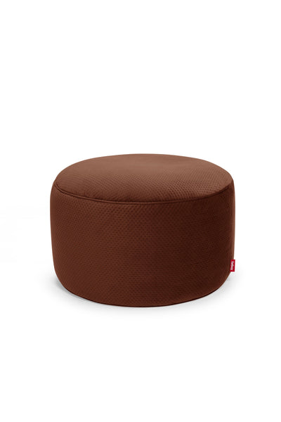 product image for Point Large Recycled Royal Velvet Pouf 96