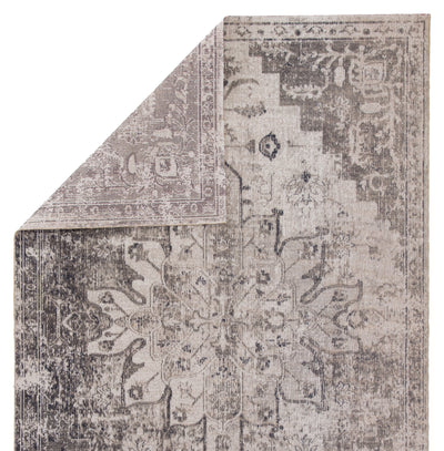 product image for Isolde Medallion Rug in Pumice Stone & Flint Gray design by Jaipur 80