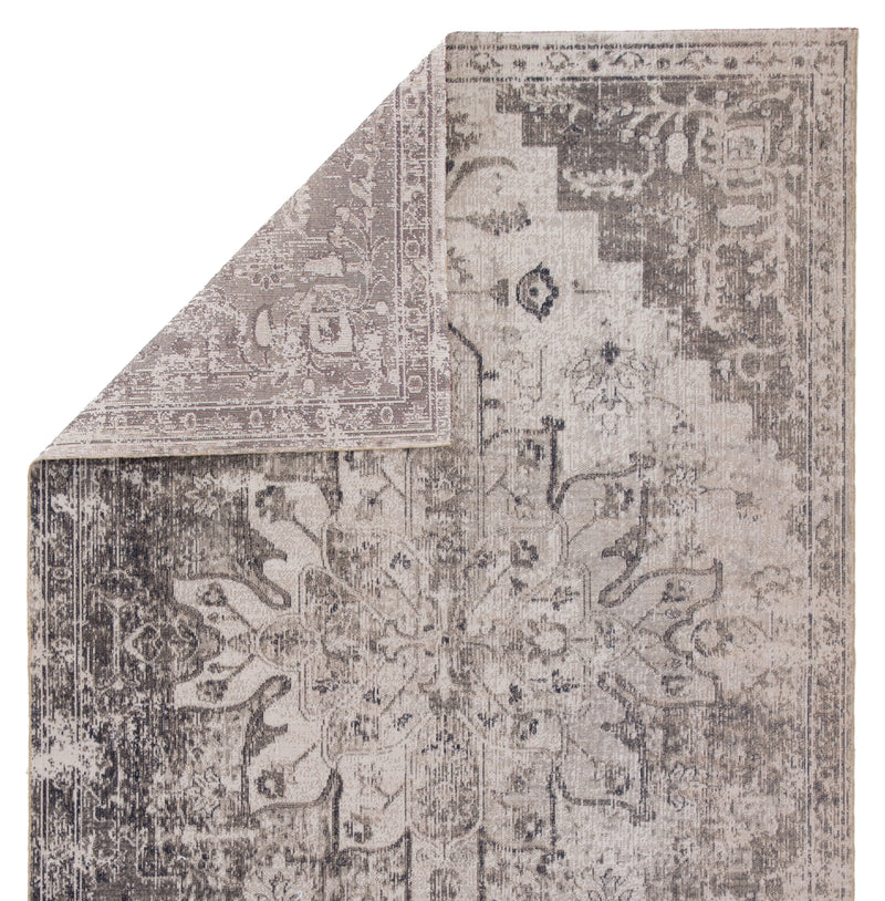 media image for Isolde Medallion Rug in Pumice Stone & Flint Gray design by Jaipur 297