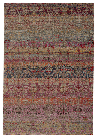 product image of Bodega Indoor/Outdoor Trellis Rug in Multicolor & Pink by Jaipur Living 598