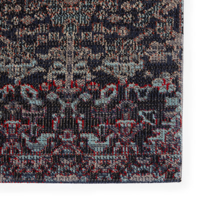 product image for Bodega Indoor/Outdoor Trellis Rug in Dark Blue & Multicolor by Jaipur Living 80