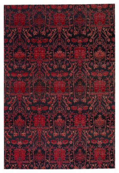 product image of Genesee Indoor/Outdoor Trellis Rug in Red & Blue by Jaipur Living 547