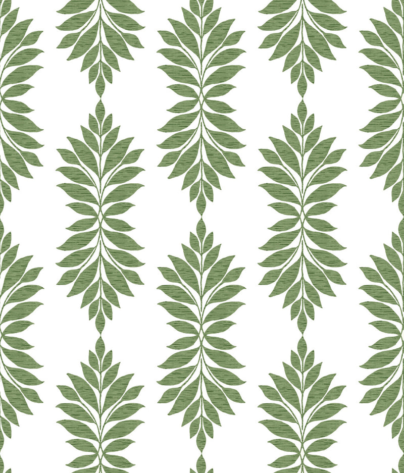 media image for Broadsands Botanica Peel & Stick Wallpaper in Green by York Wallcoverings 237