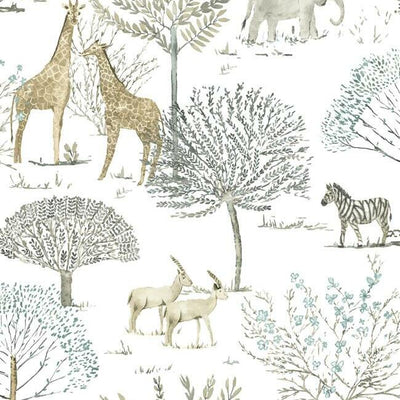product image of On The Savannah Beige Peel & Stick Wallpaper by York Wallcoverings 516