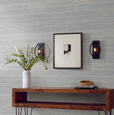 product image for Cattail Weave Blue Peel & Stick Wallpaper by York Wallcoverings 44