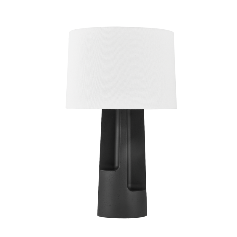 media image for canyon 1 light table lamp by troy standard ptl9028 pbr 1 243