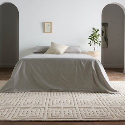 product image for Petros Marvelle Geometric Cream Rug By Jaipur Living Rug158467 6 52