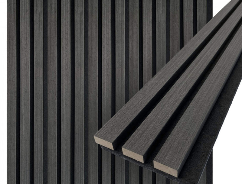 media image for Acoustica Wall Panel in Charcoal 237
