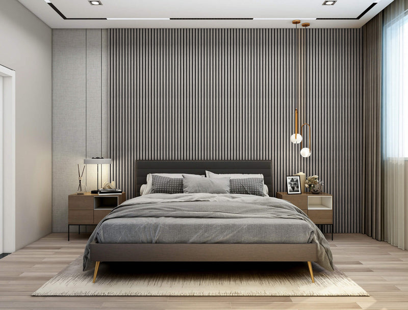 media image for Acoustica Wall Panel in Grey 290