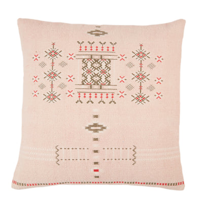 product image of Maram Tribal Pillow in Blush by Jaipur Living 54