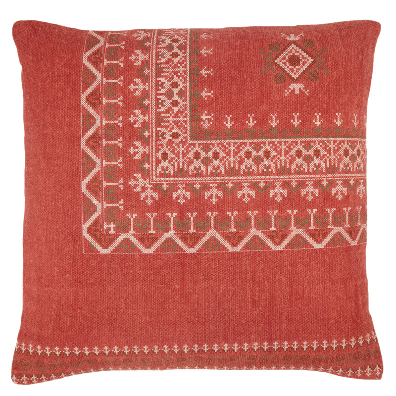 media image for Abeni Tribal Pillow in Red by Jaipur Living 231