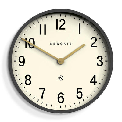 product image of mr edwards wall clock in matte blizzard grey 1 578