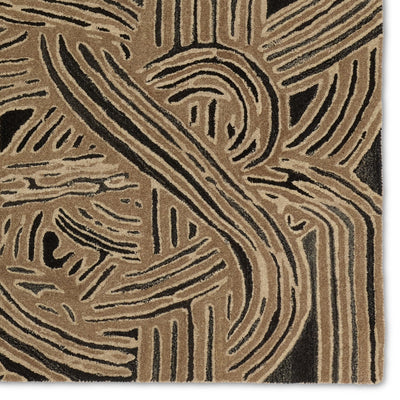 product image of verde home by kathmandu handmade abstract light brown black area rug by jaipur living rug156054 1 544