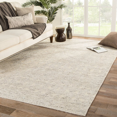 product image for rei09 abelle hand knotted medallion gray beige area rug design by jaipur 5 29