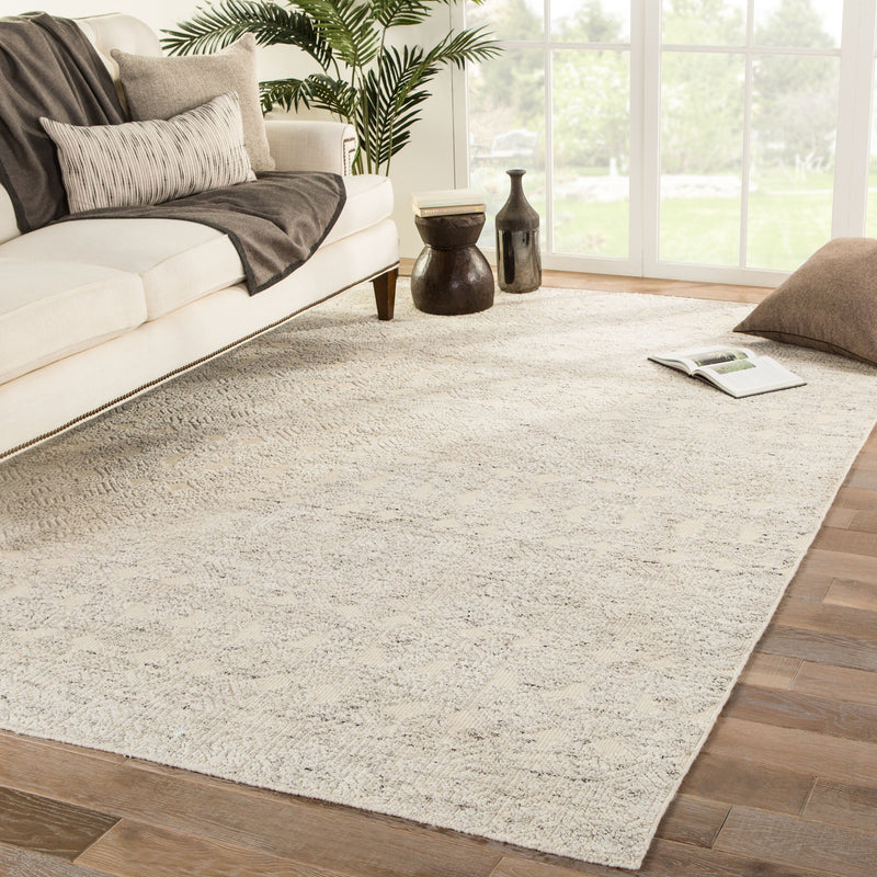 media image for rei09 abelle hand knotted medallion gray beige area rug design by jaipur 5 235