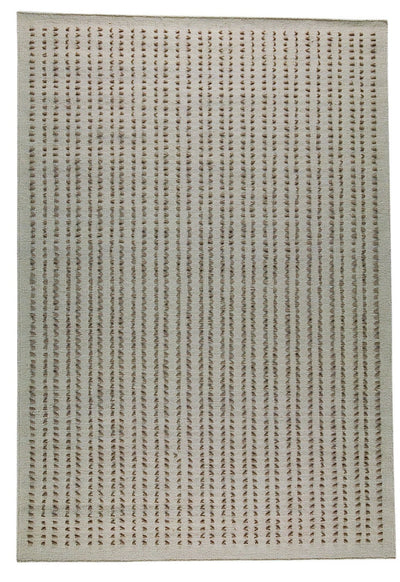 product image for Palmdale Collection Hand Woven Wool and Felt Area Rug in Beige design by Mat the Basics 85