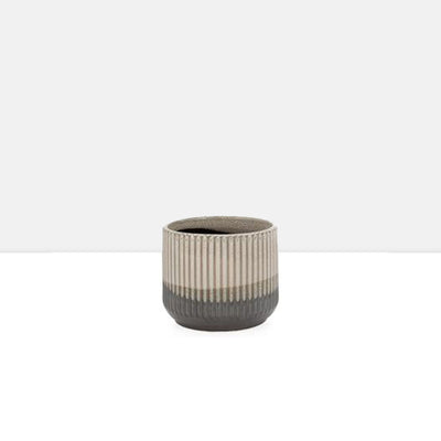 product image of palma layered glaze ceramic 4 5 drop pot in creme design by torre tagus 1 575