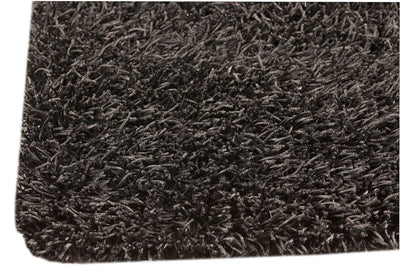 product image for Palo Collection Hand Woven Polyester Area Rug in Black design by Mat the Basics 91