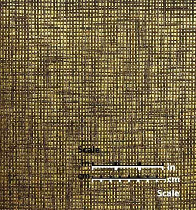 product image for Paper Weave Wallpaper in Brown and Black on Gold from the Winds of the Asian Pacific Collection by Burke Decor 15