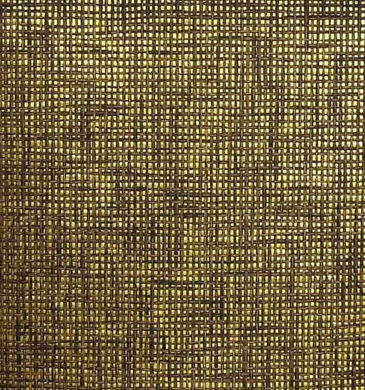 media image for sample paper weave wallpaper in brown and black on gold from the winds of the asian pacific collection by burke decor 1 241
