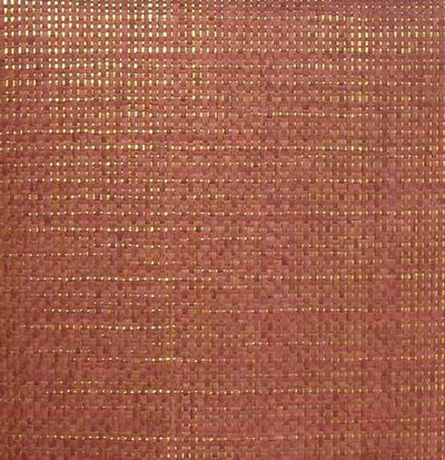 product image of sample paper weave wallpaper in burnt red and gold from the winds of the asian pacific collection by burke decor 1 570