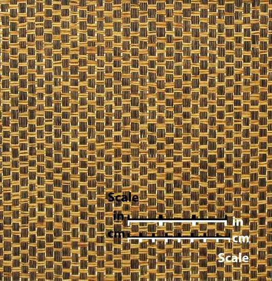 media image for Paper Weave Wallpaper in Caramel and Brown from the Winds of the Asian Pacific Collection by Burke Decor 222