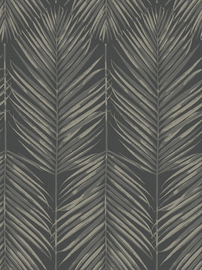 product image of Paradise Wallpaper in Black Sands from the Beach House Collection by Seabrook Wallcoverings 535