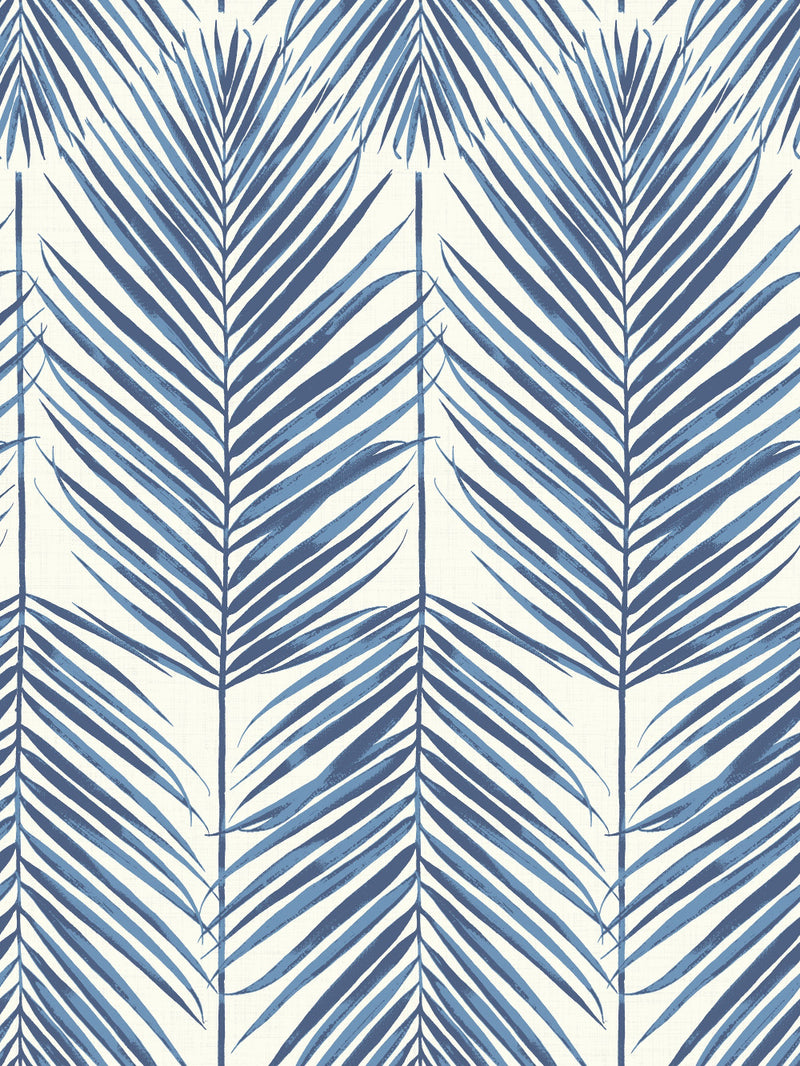 media image for Paradise Wallpaper in Coastal Blue from the Beach House Collection by Seabrook Wallcoverings 220