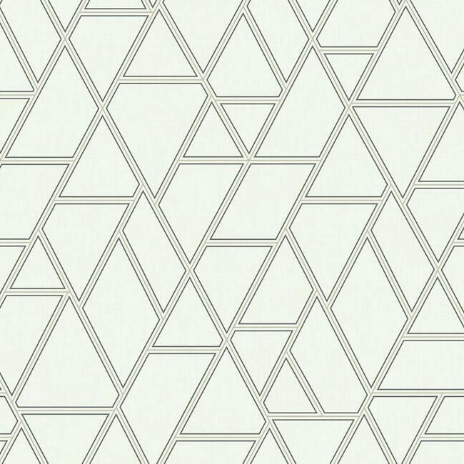 media image for Pathways Wallpaper in White and Grey from the Grandmillennial Collection by York Wallcoverings 276