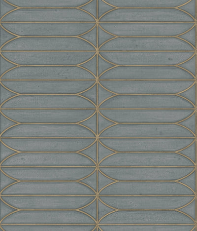 product image of Pavilion Wallpaper in Charcoal from the Breathless Collection by Candice Olson for York Wallcoverings 552