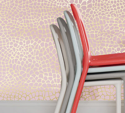 product image of Peel Wallpaper in Blush Gold design by Jill Malek 511