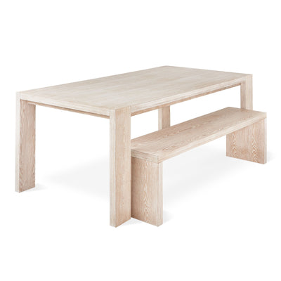 product image for plank wooden dining bench design by gus modern 5 76