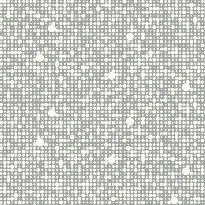 product image of Polka Dot Peel & Stick Wallpaper in Grey by RoomMates for York Wallcoverings 541
