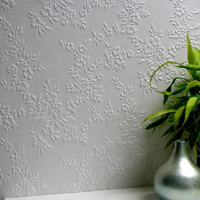 product image of Portland Paintable Anaglypta Wallpaper design by Brewster Home Fashions 575