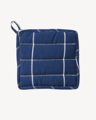product image of Grid Potholder in Indigo by Minna 584
