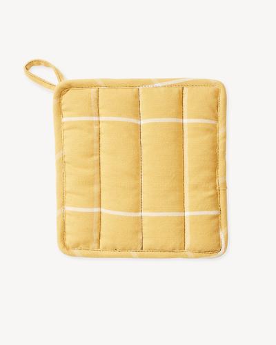 product image of Grid Potholder in Gold by Minna 538