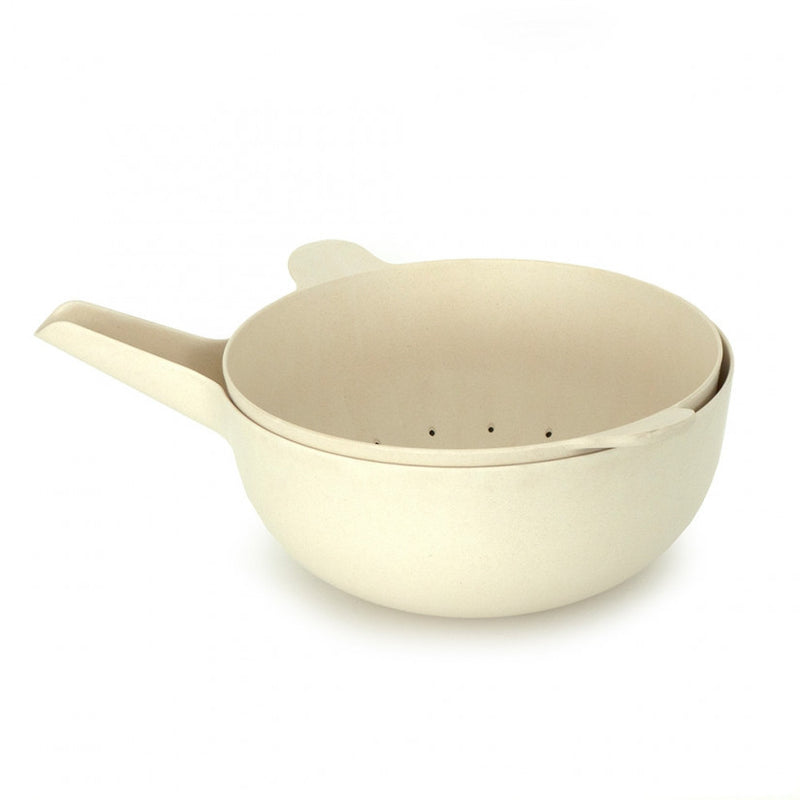 media image for Pronto Bamboo Large Mixing Bowl and Colander Set in Various Colors design by EKOBO 26