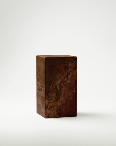 product image for plinth rectangle block marble table b22 slm 5 3
