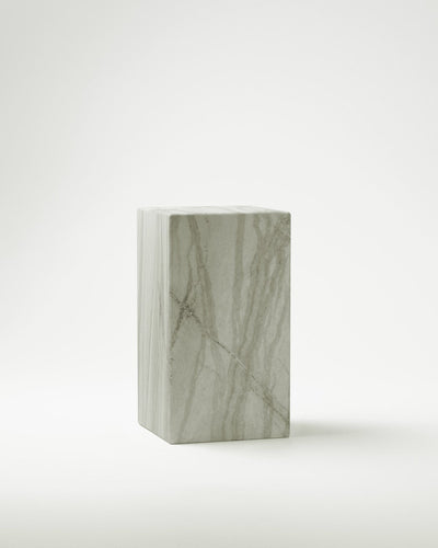 product image for plinth rectangle block marble table b22 slm 1 63