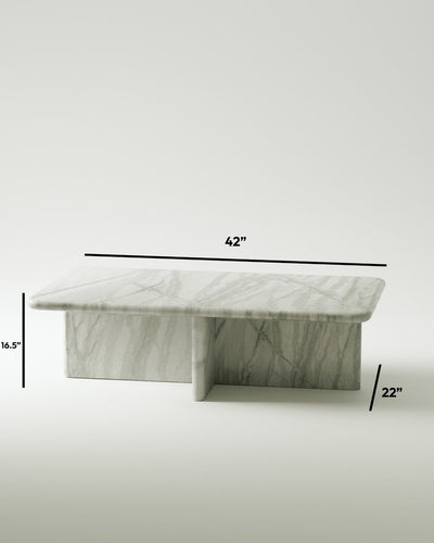 product image for plinth large rectangular marble coffee table csl4215s slm 16 75