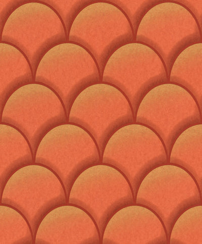 collection picture for 3-Dimensional Metallic Hills Coral Red Wallpaper by Walls Republic 89