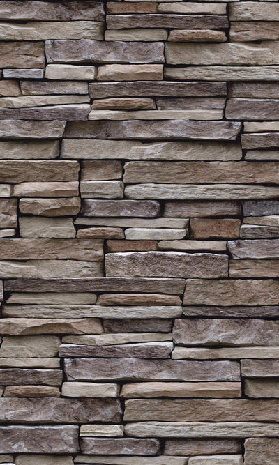 product image of 3D Illusion Contemporary Natural Stone Wallpaper by Walls Republic 598
